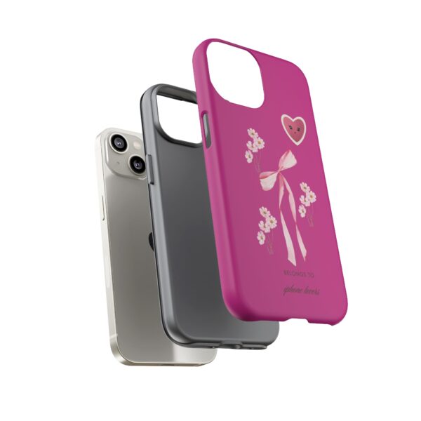 Floral Heart Phone Case - Cute Tough Case for Phone Lovers - Image 56