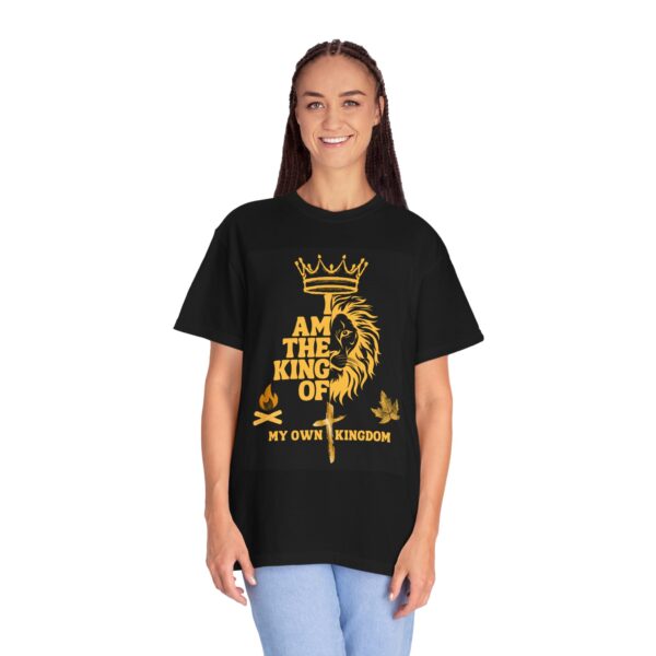 Royal King Lion T-Shirt – Unique Gift for Men, Birthday Tee - Image 5
