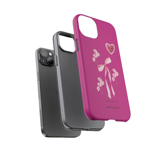 Floral Heart Phone Case - Cute Tough Case for Phone Lovers - Image 72