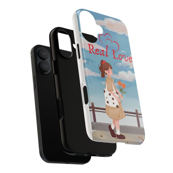 Real Love Tough Phone Case - Cute Girl Design for Romantic Souls - Image 85