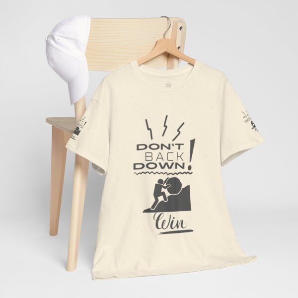 Motivational Fitness Tee - Don't Back Down, Gym Shirt, Workout Apparel, Inspirational Gift, Activewear - Image 27