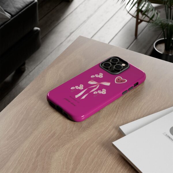 Floral Heart Phone Case - Cute Tough Case for Phone Lovers - Image 77
