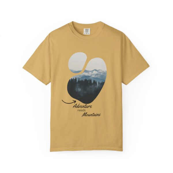 Adventure Awaits T-Shirt, Unisex Garment-Dyed Tee for Nature Lovers, Outdoor Clothing, Hiking Shirt, Gift for Adventurers - Image 13