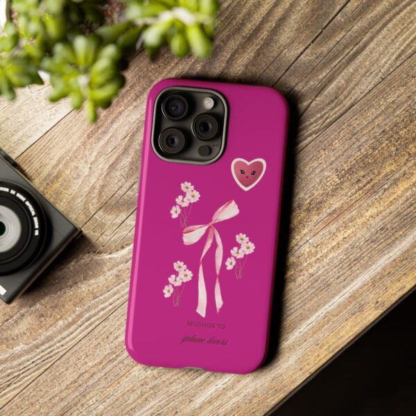 Floral Heart Phone Case - Cute Tough Case for Phone Lovers - Image 102
