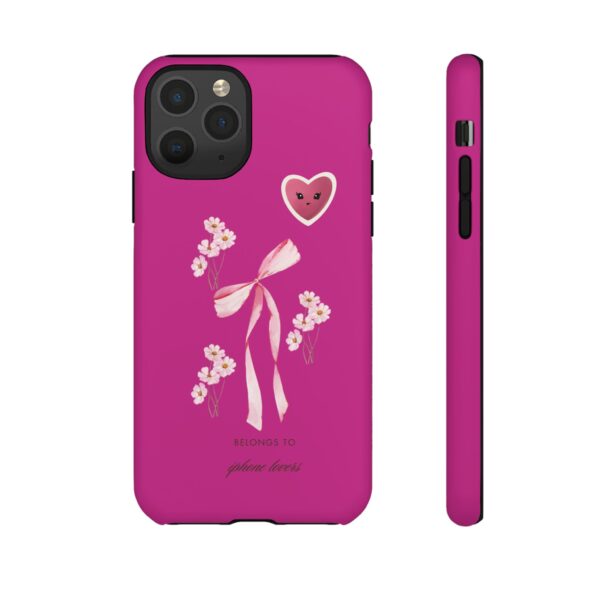 Floral Heart Phone Case - Cute Tough Case for Phone Lovers - Image 23