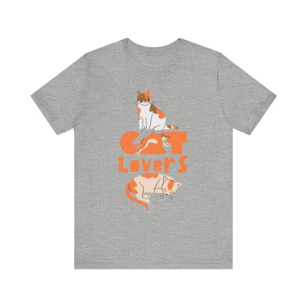 Cat Lovers Unisex Tee – Perfect Gift for Pet Lovers - Image 19