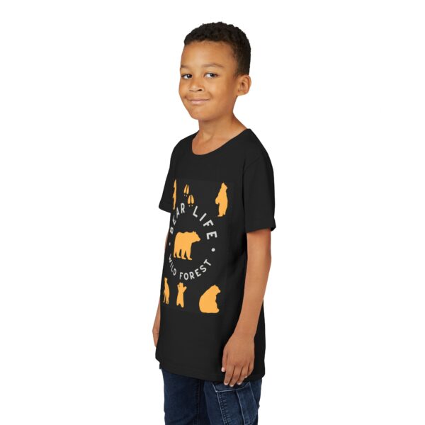 Kids Bear Life Tee - Forest Animal & Nature Adventure - Image 8