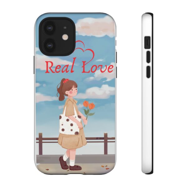 Real Love Tough Phone Case - Cute Girl Design for Romantic Souls - Image 13