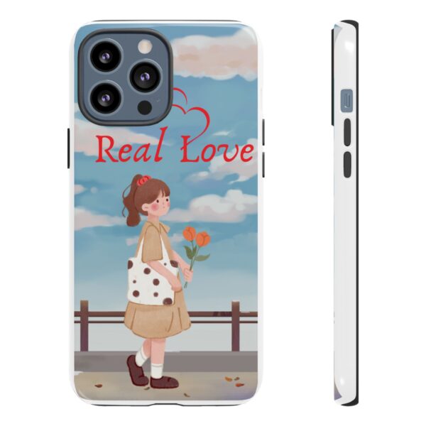 Real Love Tough Phone Case - Cute Girl Design for Romantic Souls - Image 26