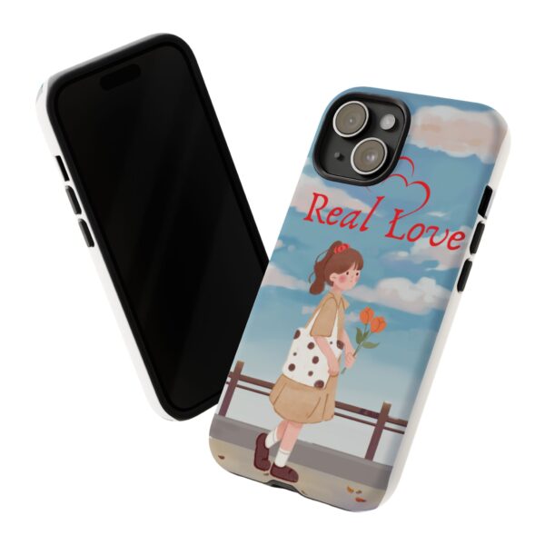 Real Love Tough Phone Case - Cute Girl Design for Romantic Souls - Image 63
