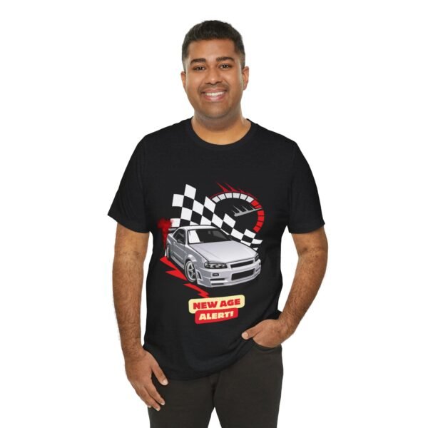 Racing Graphic Tee – New Age Alert for Car Enthusiasts - Image 25