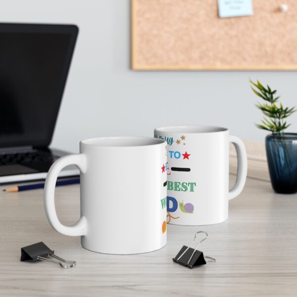 World's Best Dad Ceramic Mug - Perfect Gift for Father's Day, Birthday, Coffee Lover, Personalized Cup, Family Celebrations - Image 6