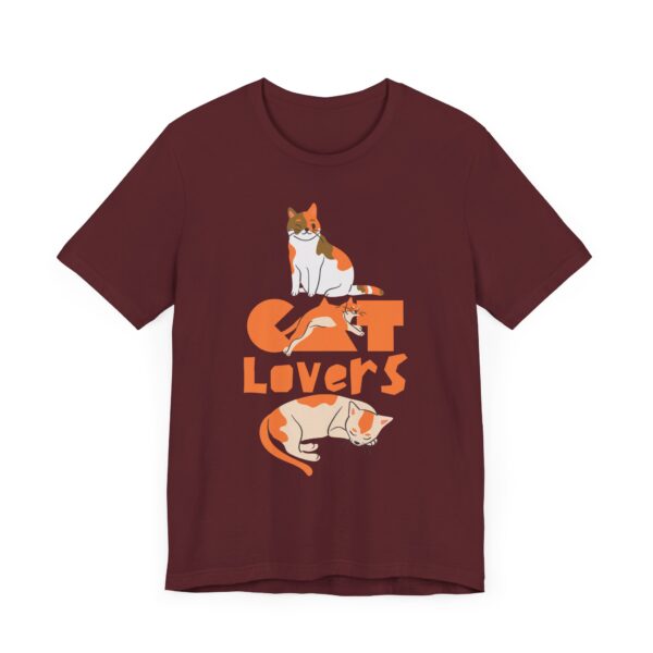 Cat Lovers Unisex Tee – Perfect Gift for Pet Lovers - Image 45