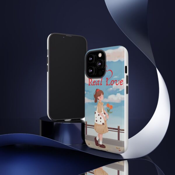 Real Love Tough Phone Case - Cute Girl Design for Romantic Souls - Image 25
