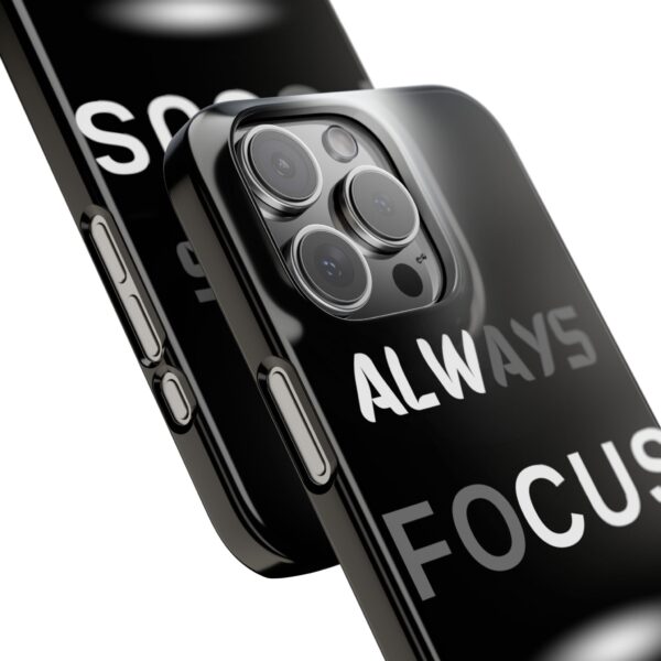 Always Focus on the Goal Slim Phone Case - Motivational Phone Cover for Goal-Seekers - Image 23