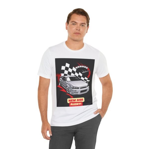 Racing Graphic Tee – New Age Alert for Car Enthusiasts - Image 13
