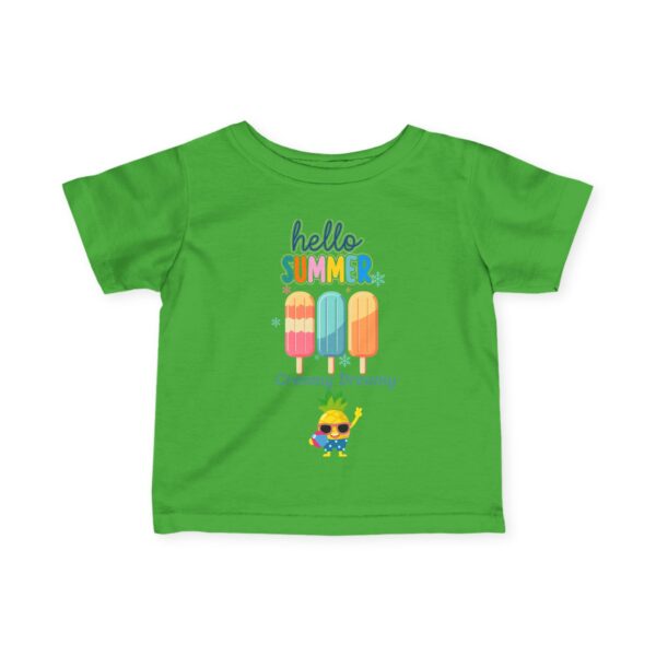 Hello Summer Infant Tee - Pineapple Toddler Shirt - Image 16