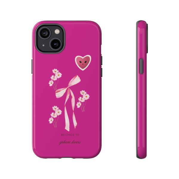 Floral Heart Phone Case - Cute Tough Case for Phone Lovers - Image 66