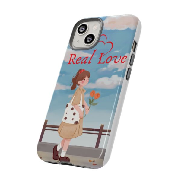 Real Love Tough Phone Case - Cute Girl Design for Romantic Souls - Image 31