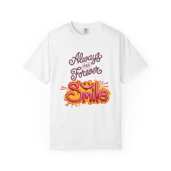 Always and Forever Smile Tee – Cheerful Unisex Shirt - Image 2
