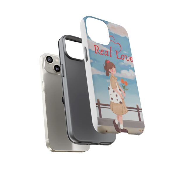 Real Love Tough Phone Case - Cute Girl Design for Romantic Souls - Image 36