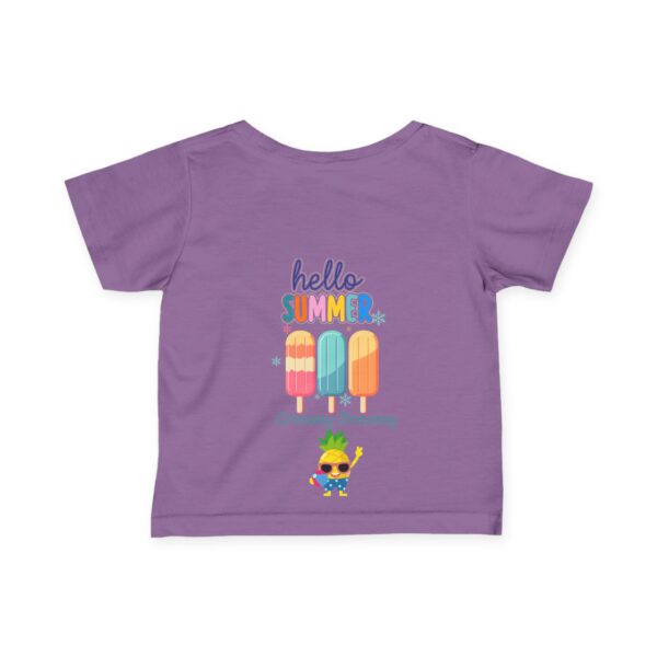 Hello Summer Infant Tee - Pineapple Toddler Shirt - Image 20