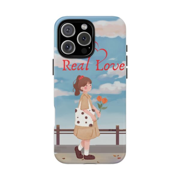 Real Love Tough Phone Case - Cute Girl Design for Romantic Souls - Image 103