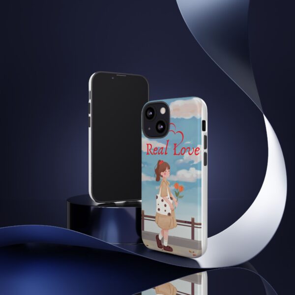 Real Love Tough Phone Case - Cute Girl Design for Romantic Souls - Image 19