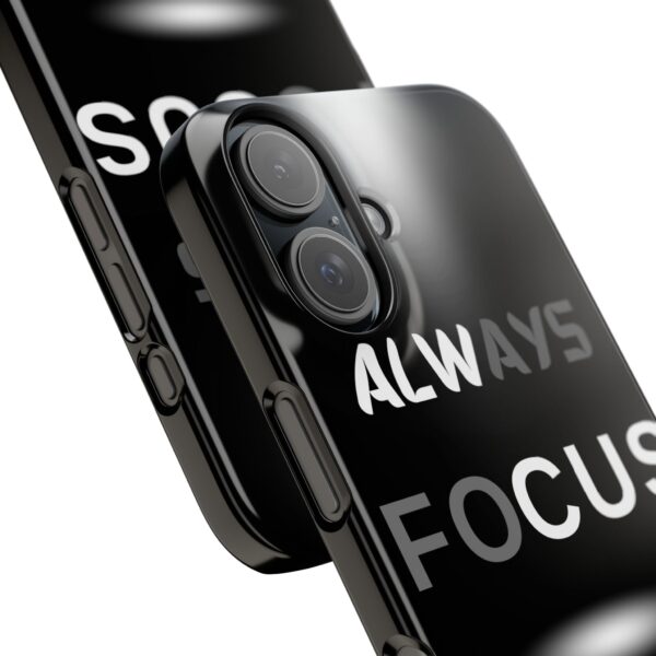 Always Focus on the Goal Slim Phone Case - Motivational Phone Cover for Goal-Seekers - Image 14