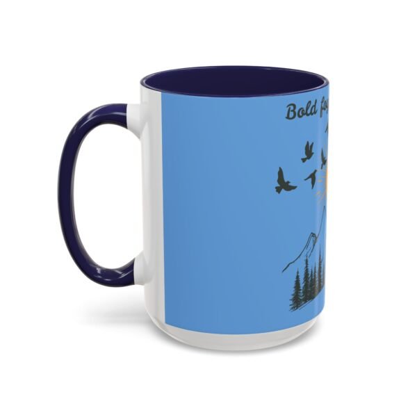 Mountain Sunrise Accent Mug for Nature Lovers Gift - Image 3