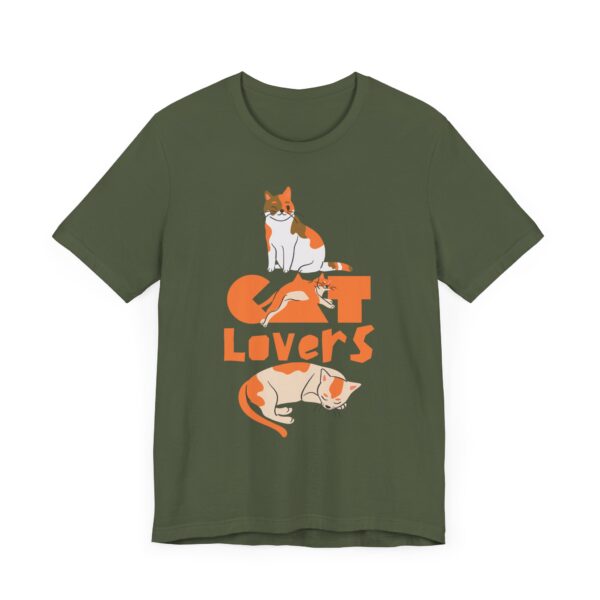 Cat Lovers Unisex Tee – Perfect Gift for Pet Lovers - Image 15