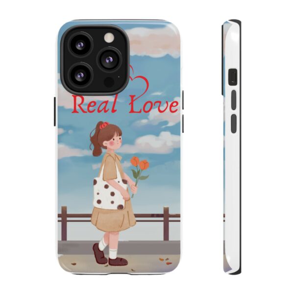 Real Love Tough Phone Case - Cute Girl Design for Romantic Souls - Image 22