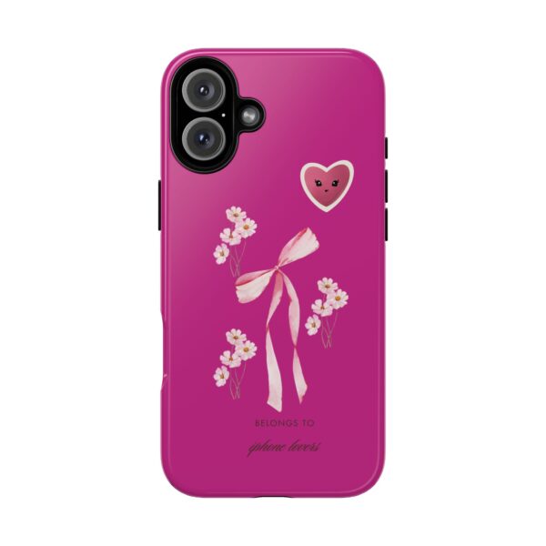 Floral Heart Phone Case - Cute Tough Case for Phone Lovers - Image 103