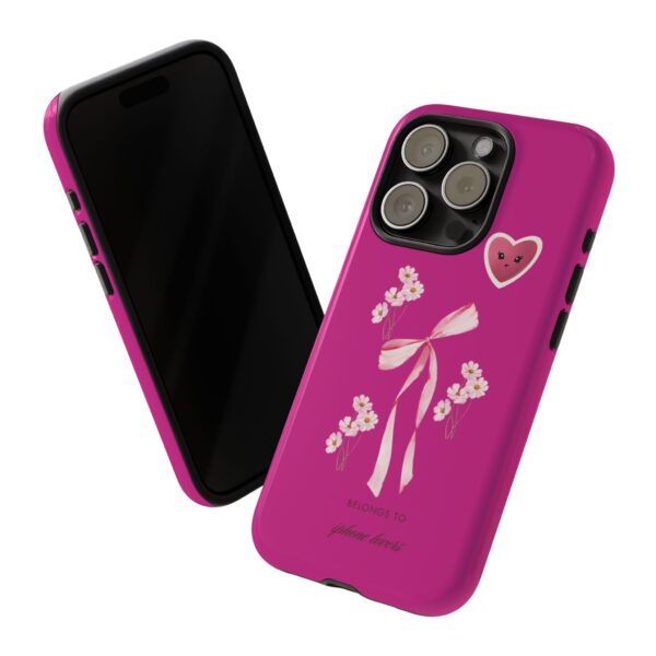 Floral Heart Phone Case - Cute Tough Case for Phone Lovers - Image 95