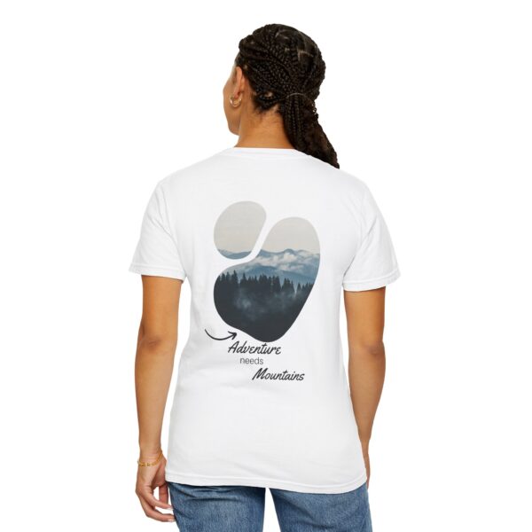 Adventure Awaits T-Shirt, Unisex Garment-Dyed Tee for Nature Lovers, Outdoor Clothing, Hiking Shirt, Gift for Adventurers - Image 11