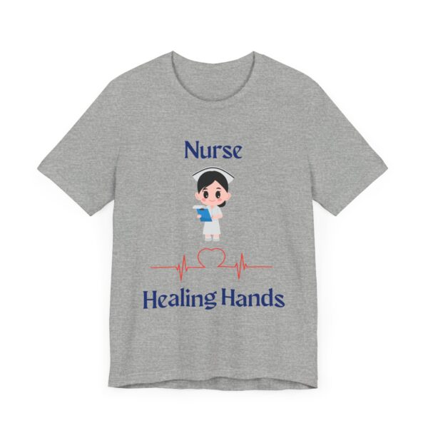 Cute Nurse Healing Hands Tee – Gift for Healthcare Heroes - Image 15