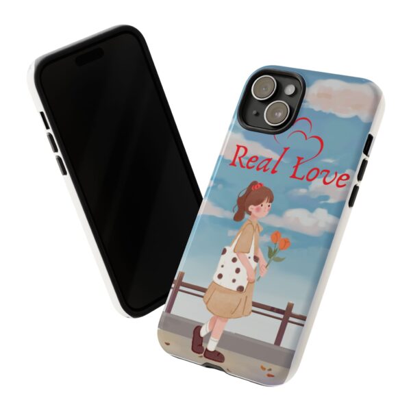 Real Love Tough Phone Case - Cute Girl Design for Romantic Souls - Image 66