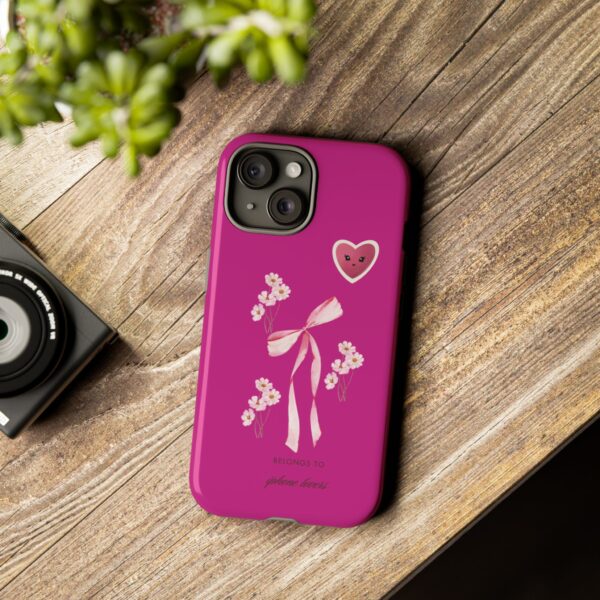 Floral Heart Phone Case - Cute Tough Case for Phone Lovers - Image 84