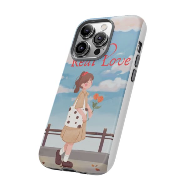 Real Love Tough Phone Case - Cute Girl Design for Romantic Souls - Image 43