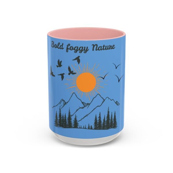 Mountain Sunrise Accent Mug for Nature Lovers Gift - Image 33