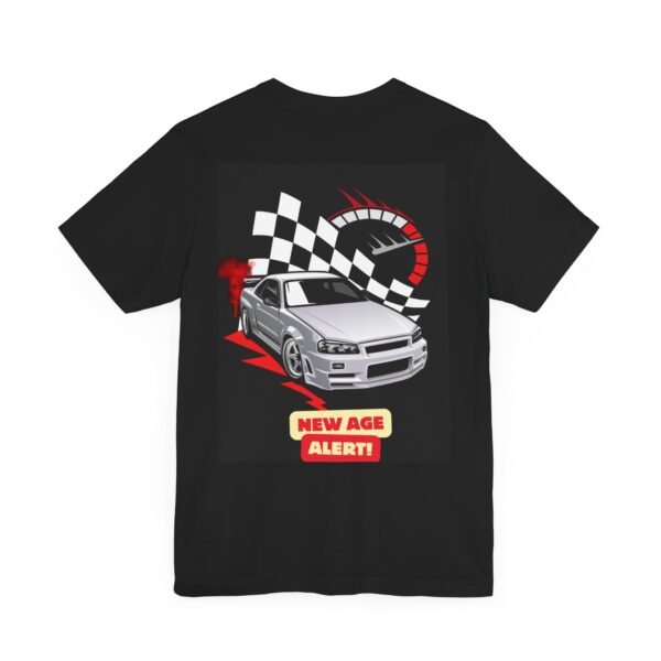 Racing Graphic Tee – New Age Alert for Car Enthusiasts - Image 5