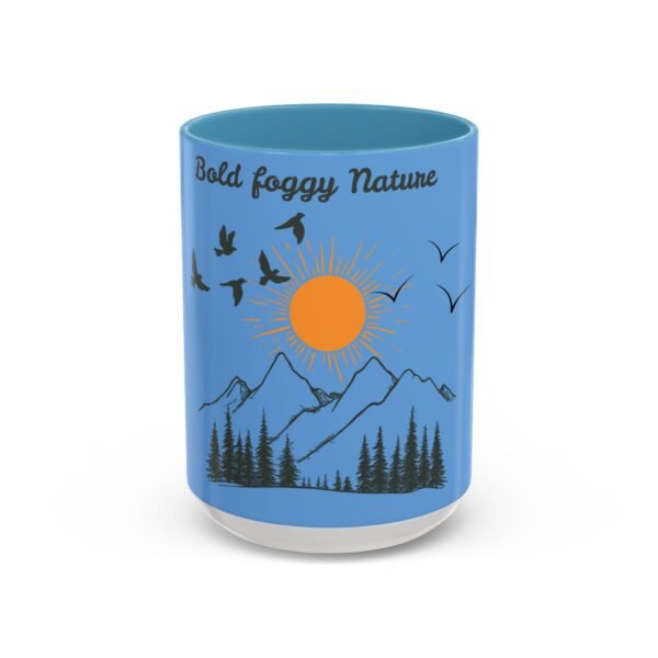 Mountain Sunrise Accent Mug for Nature Lovers Gift - Image 46