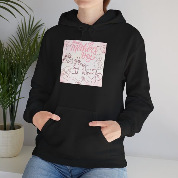 Mother's Day Love Hoodie | Unisex Heavy Blend Sweatshirt - Image 10