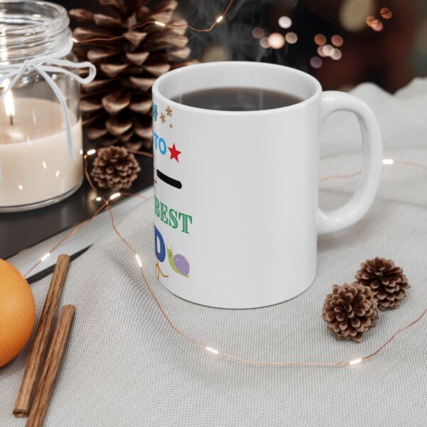 World's Best Dad Ceramic Mug - Perfect Gift for Father's Day, Birthday, Coffee Lover, Personalized Cup, Family Celebrations - Image 5