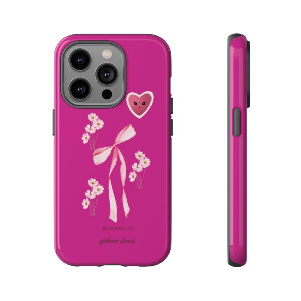 Floral Heart Phone Case - Cute Tough Case for Phone Lovers - Image 58