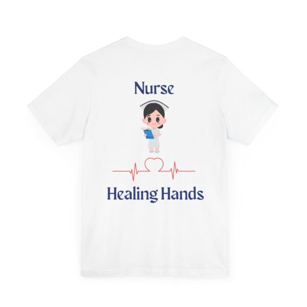 Cute Nurse Healing Hands Tee – Gift for Healthcare Heroes - Image 5