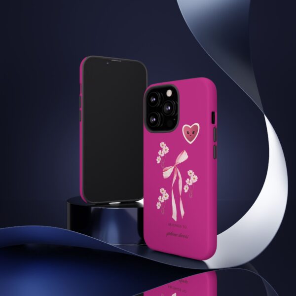 Floral Heart Phone Case - Cute Tough Case for Phone Lovers - Image 45