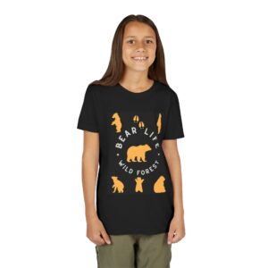Kids Bear Life Tee - Forest Animal & Nature Adventure