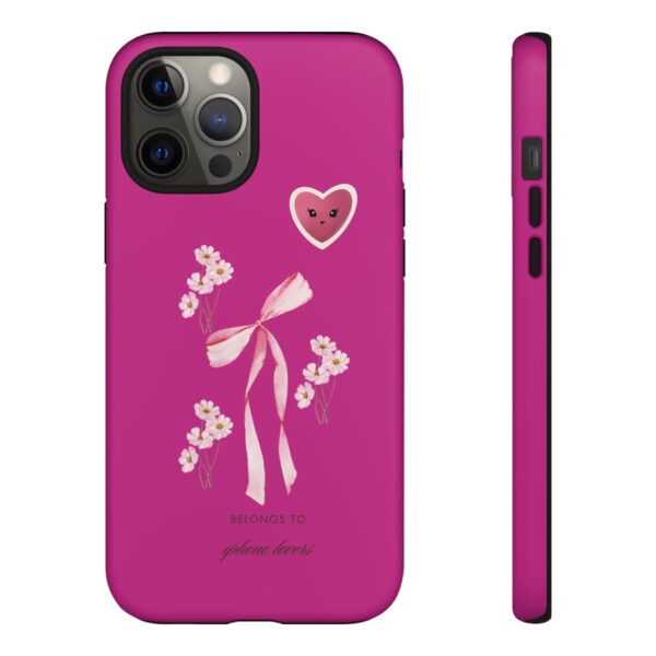 Floral Heart Phone Case - Cute Tough Case for Phone Lovers - Image 33
