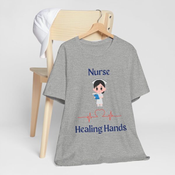 Cute Nurse Healing Hands Tee – Gift for Healthcare Heroes - Image 17